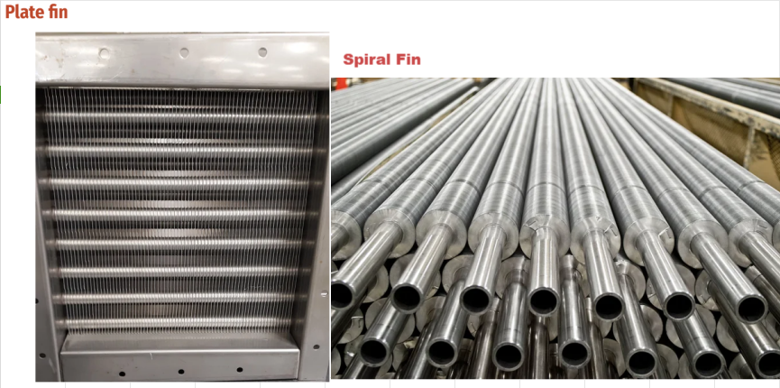 Perbedaan Antara Penukar Panas Pelat & Sirip Spiral
